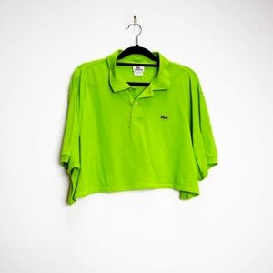 Lacoste Crop top vintage